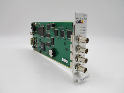 Axis 241Q Blade Video Server Rack 4-Channel Source Plug-In Module