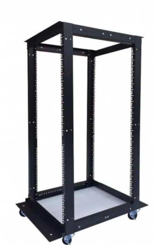 27U 4 Post Open Frame 19" Network Server Rack