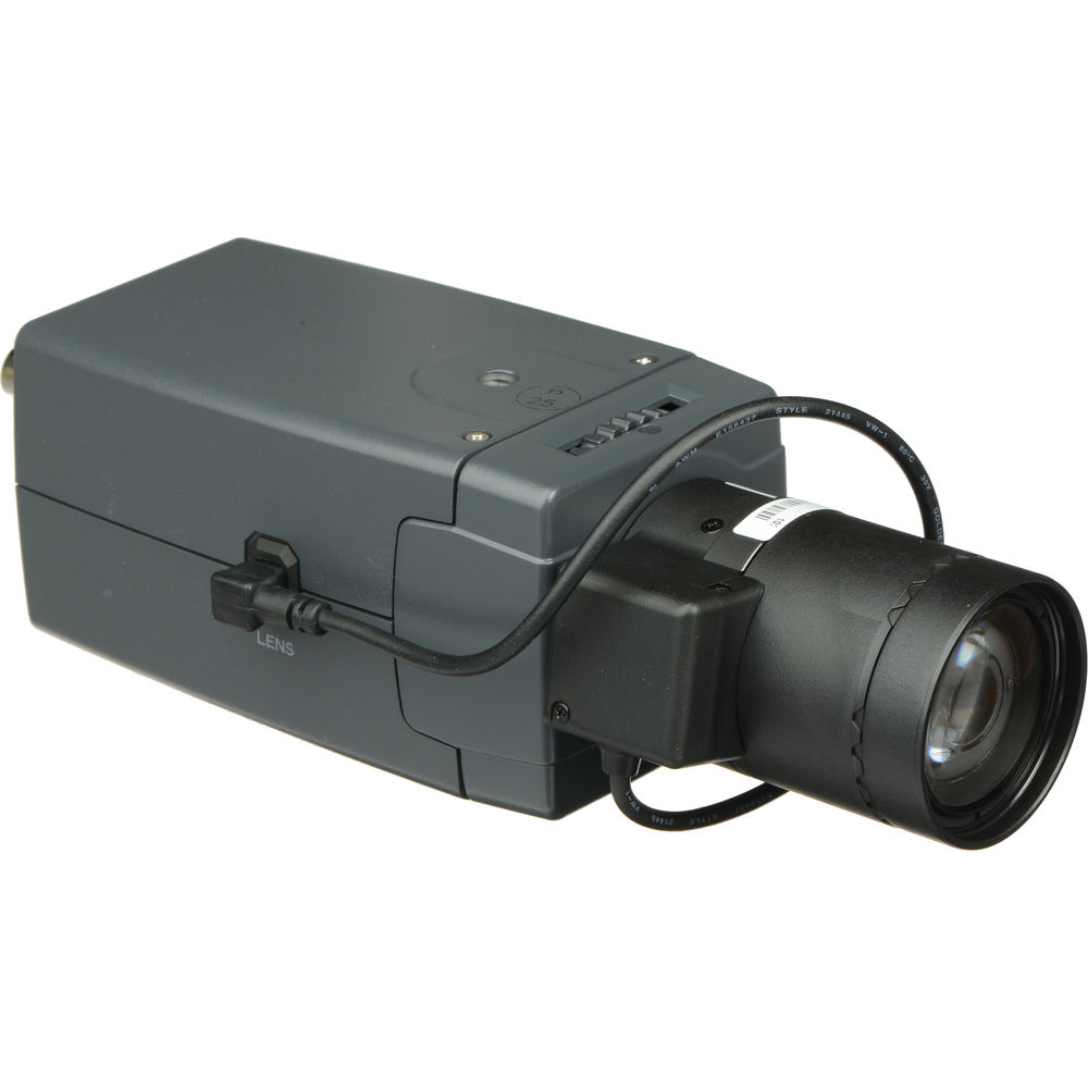 Pelco C20-DW-6 High Resolution Day/Night WDR Box Camera with 13VD5-40 Varifocal Lens
